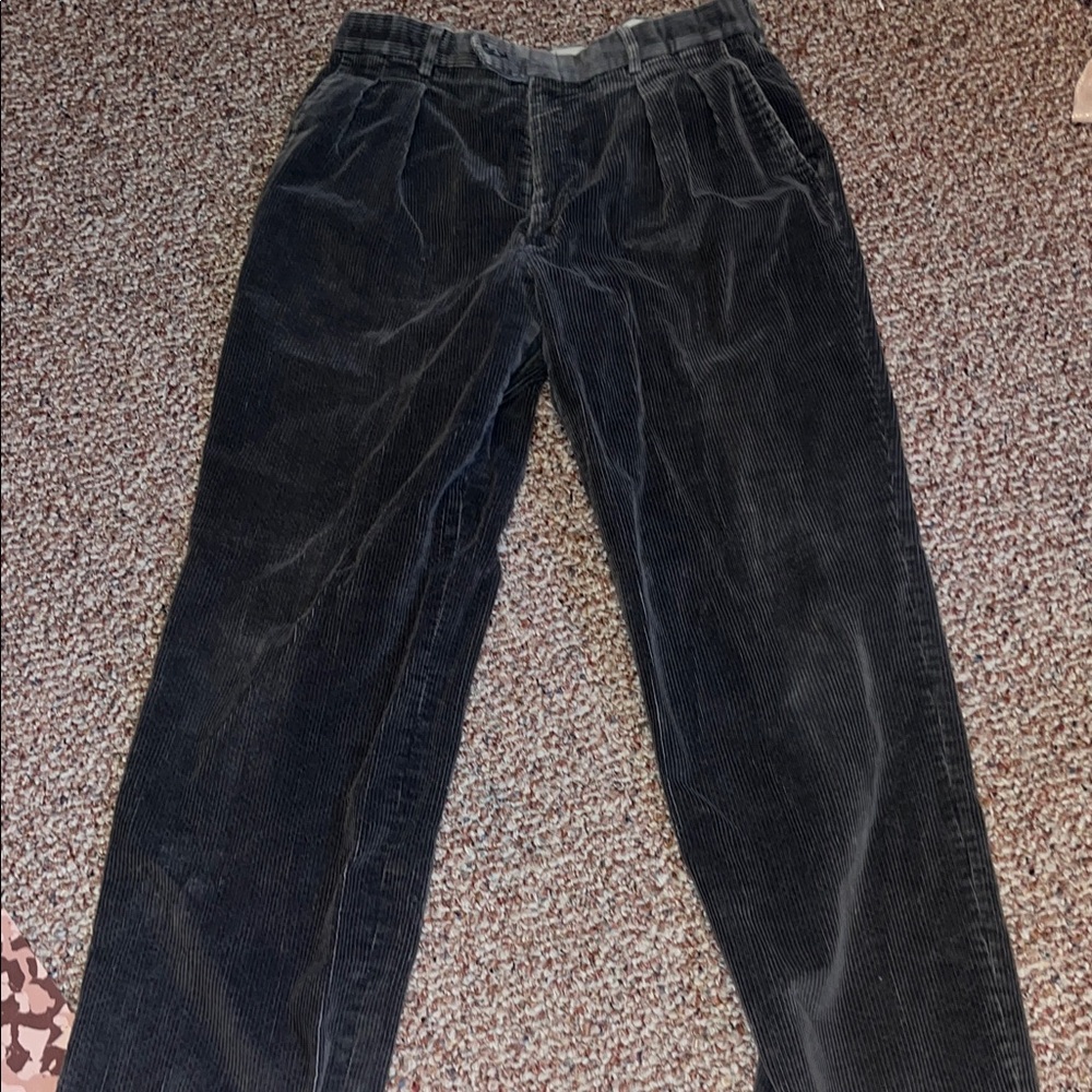 L.L. Bean Vintage Dark Corduroy Pants